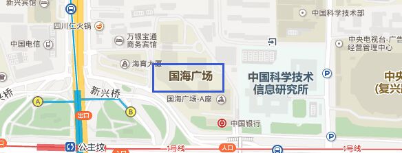 国海广场地图